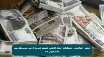 خفض الفائدة.. شهادات البنك الأهلي تشهد تحديثات غير مسبوقة بعد التخفيض 1%